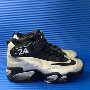 Size 7.5- Men’s Nike Air Griffey Max 1 Metallic Silver Black RARE 354912-003